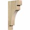 Ekena Millwork Mediterranean Rough Sawn Corbel, Douglas Fir, 4"W x 12"D x 24"H COR04X12X24MED00RDF - alternate 1